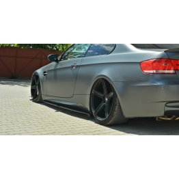 Накладки сплиттеры на пороги вариант 2 на BMW M3 E92 / E93